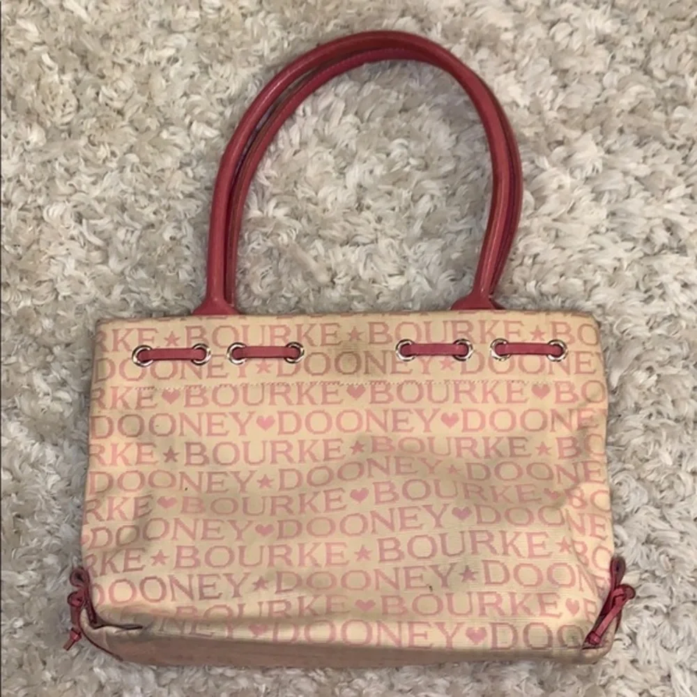 Dooney & Bourke Canvas Tulip Tassel Tote